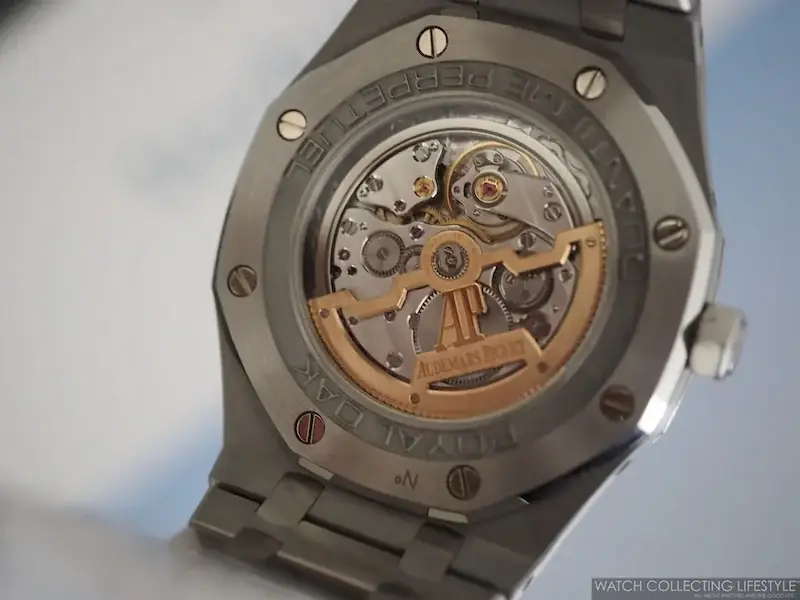 Balancier en mouvement